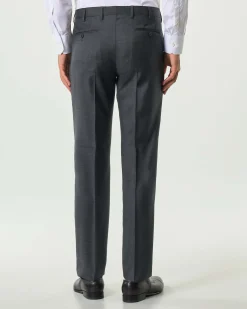 Abito Pellizzari drop7 grigio antracite in tela di pura lana Vitale Barberis Canonico