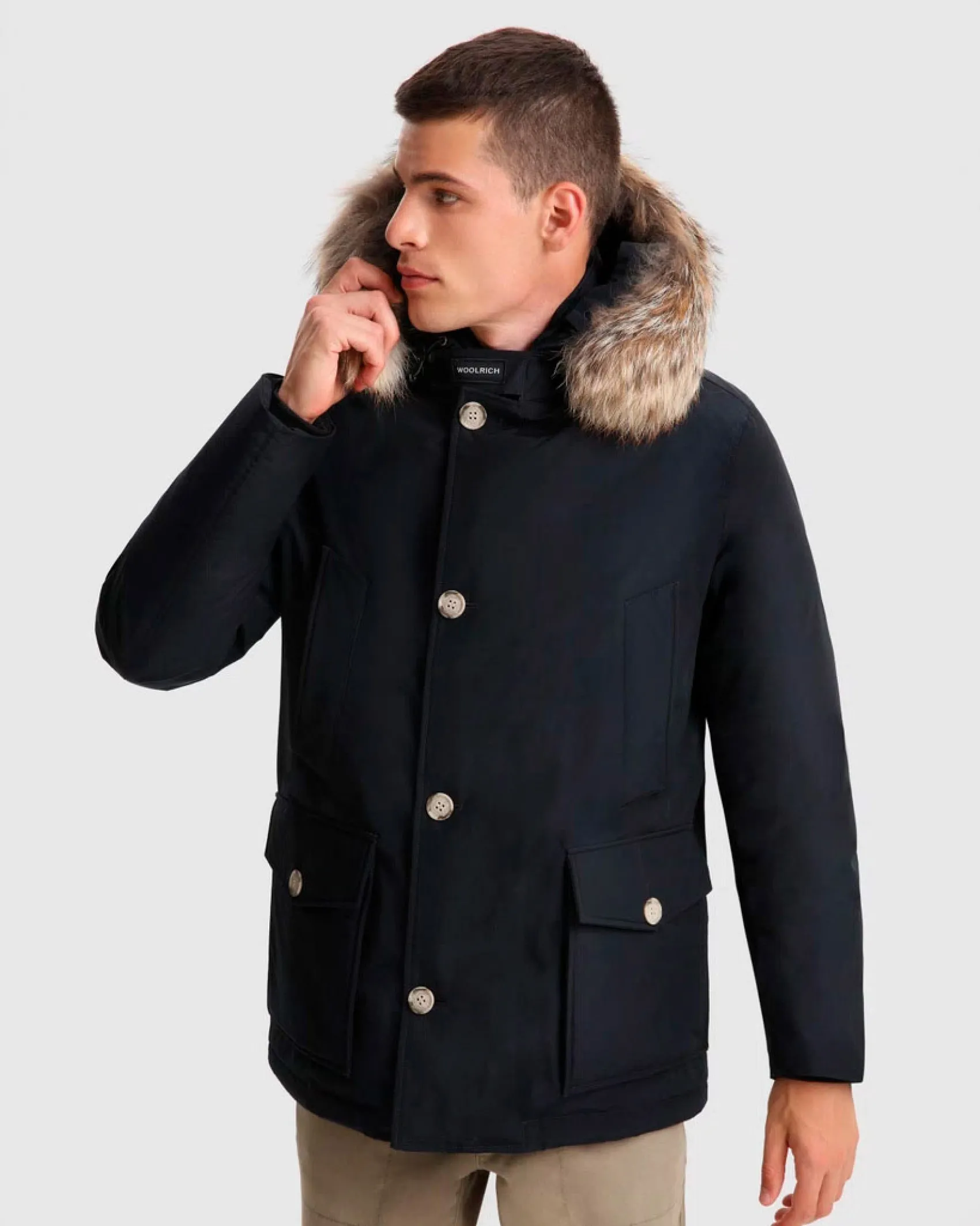 Arctic Anorak Woolrich blu