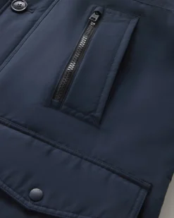 Arctic Parka Evolution Woolrich blu in Ramar Cloth