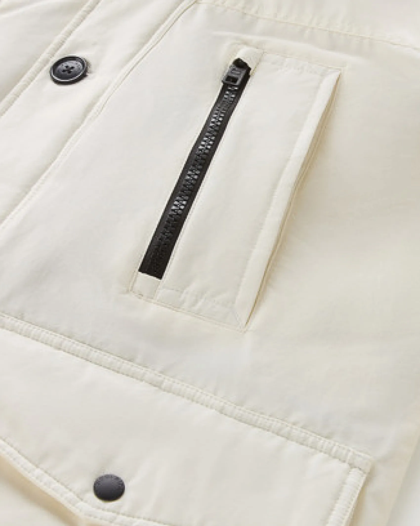 Arctic Parka Evolution Woolrich bianco in Ramar Cloth