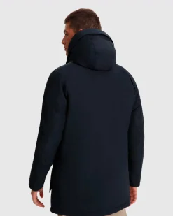 Arctic Parka Woolrich blu con pelliccia staccabile