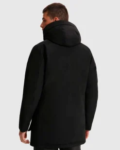 Arctic Parka Woolrich nero con pelliccia staccabile