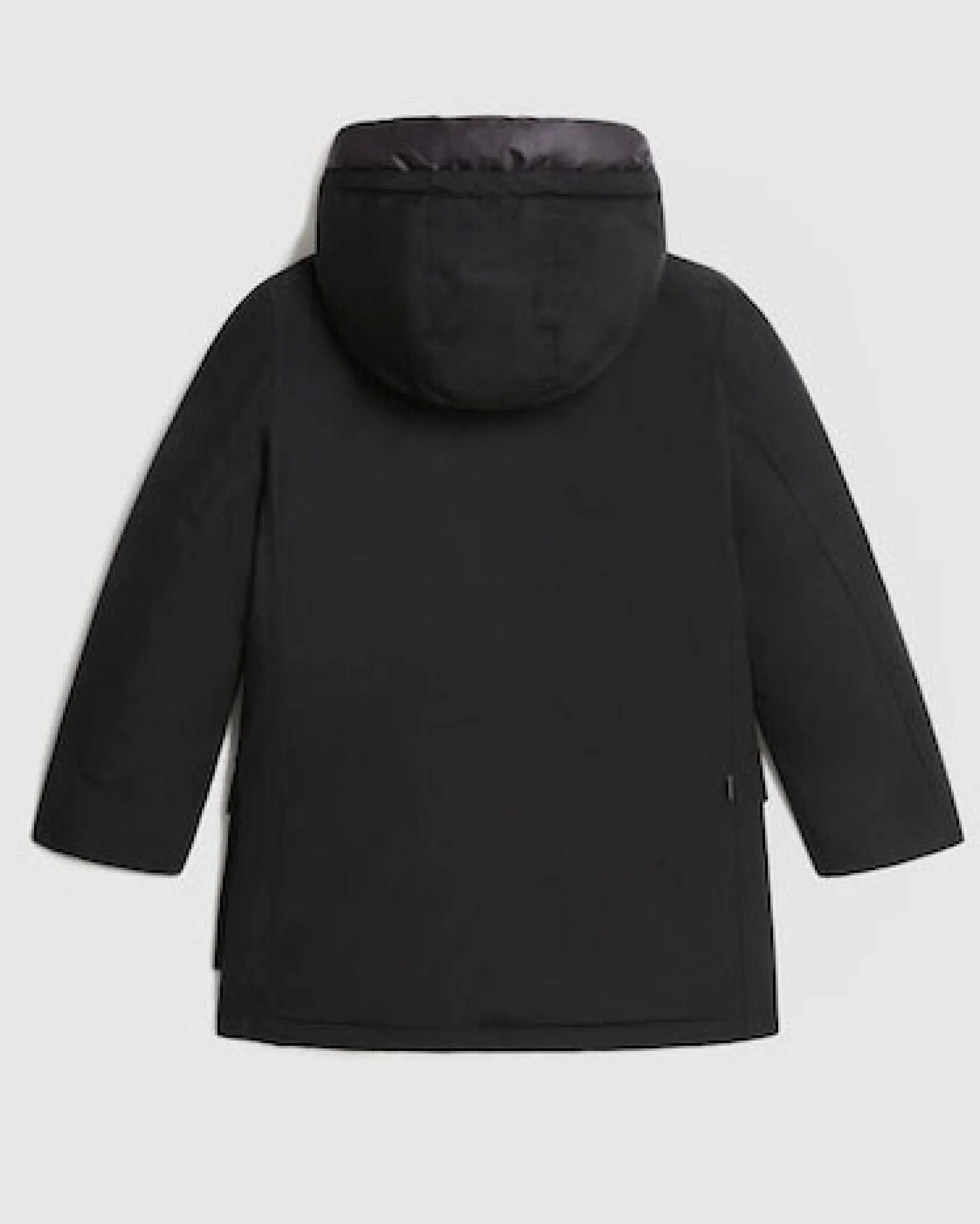 Arctic Parka Woolrich nero con cappuccio