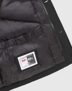 Arctic Parka Woolrich nero con cappuccio