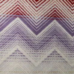Asciugamano Marea in spugna di cotone a fantasia chevron multicolor