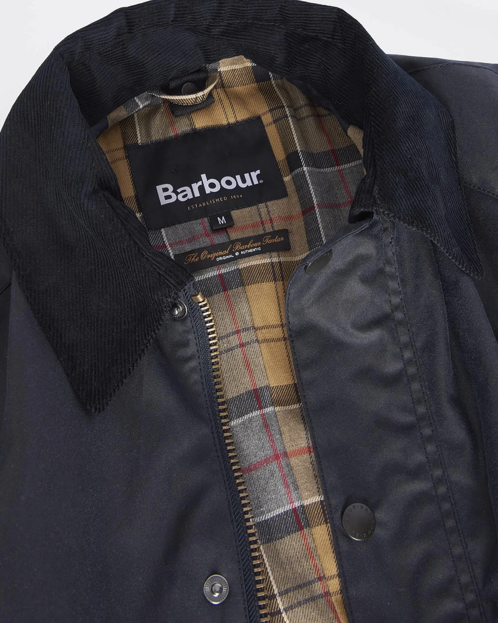 Barbour Ashby Wax blu