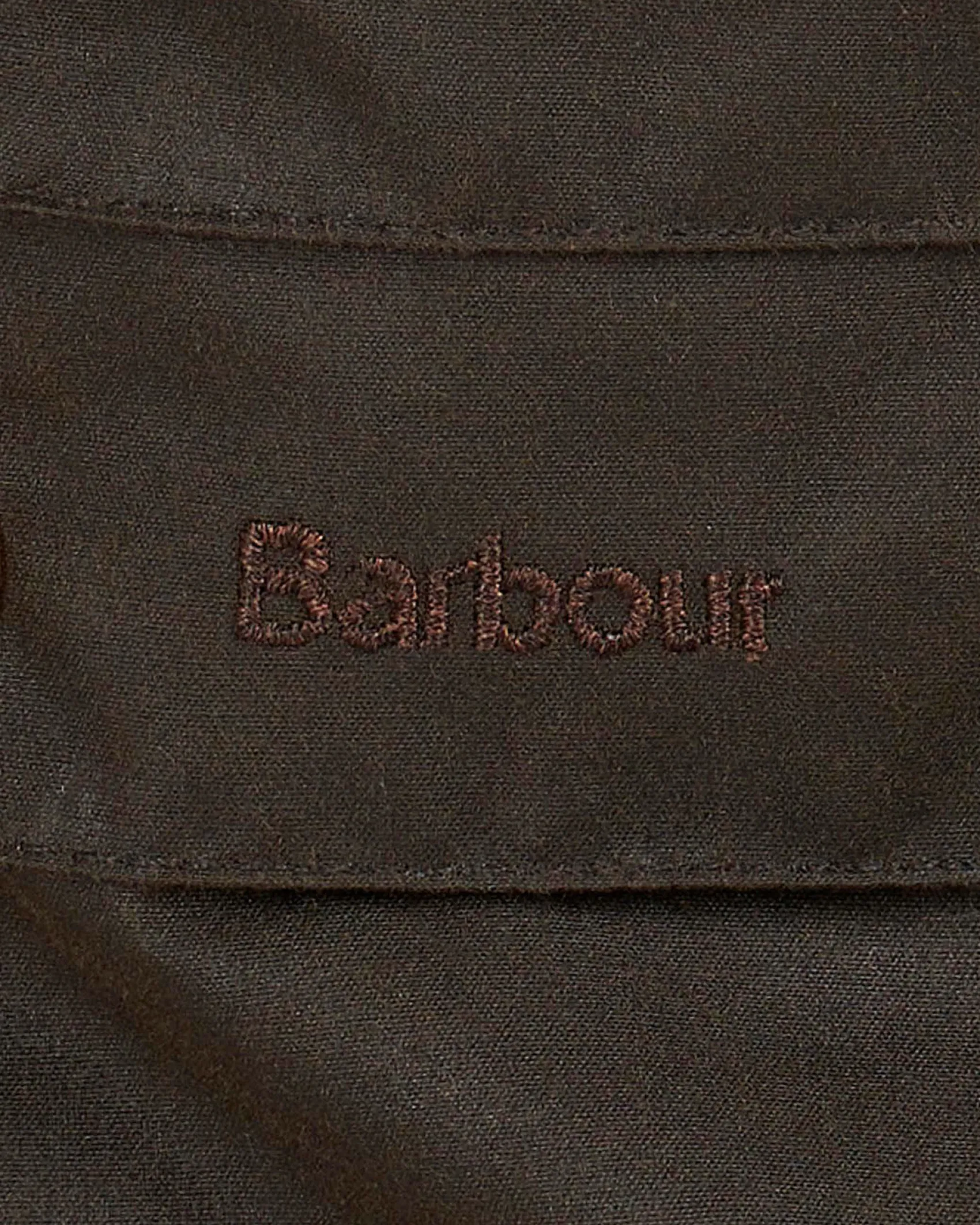 Barbour Game Waxed Cotton Parka verde scuro