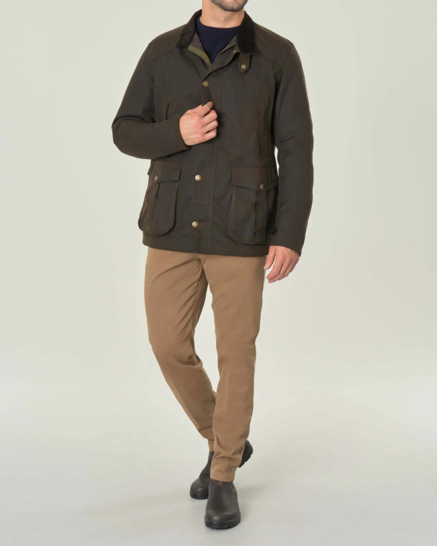 Barbour Leaward verde scuro