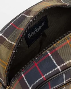 Beauty case Barbour in tessuto tartan check