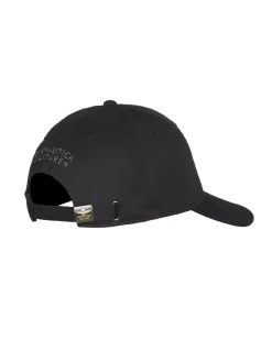 Berretto baseball Aeronautica Militare nero con ricamo aquila turrita