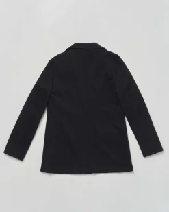 Blazer Elsy nero con strass all over