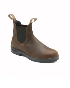 Blundstone marrone 1609 in pelle liscia effetto invecchiato
