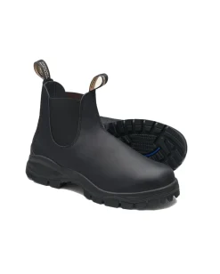 Blundstone nera 2240 in pelle liscia con suola rinforzata