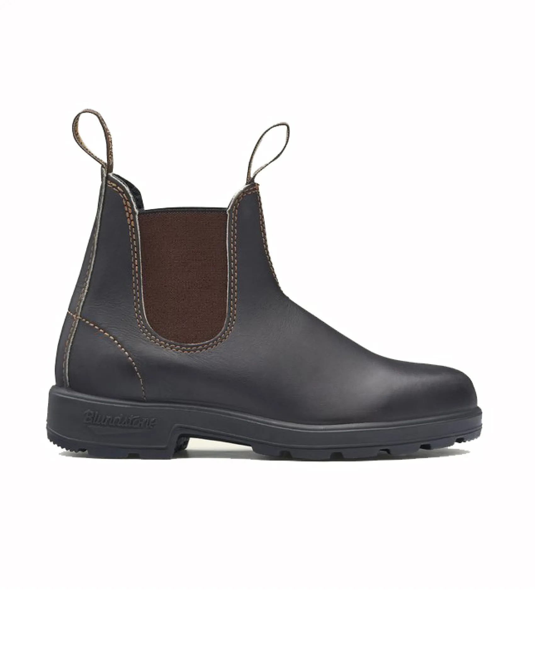 Blundstone testa di moro 500 in pelle liscia
