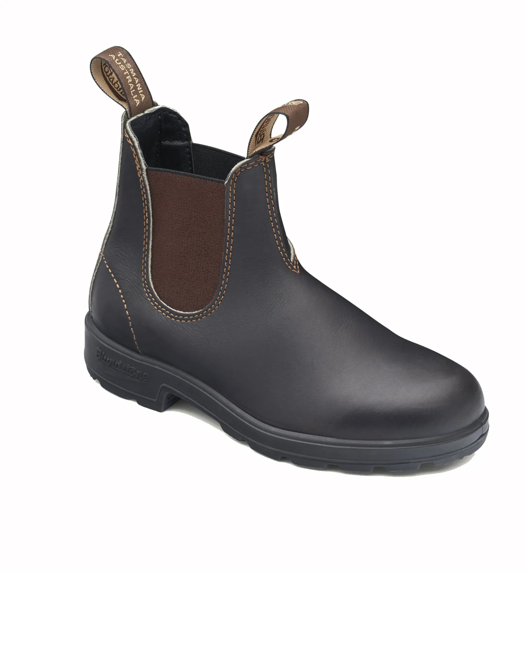 Blundstone testa di moro 500 in pelle liscia