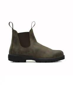 Blundstone testa di moro 585 in pelle effetto vintage