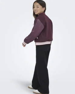 Bomber Kids Only bordeaux stile college