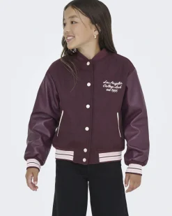 Bomber Kids Only bordeaux stile college