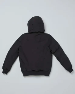 Bomber Polar Woolrich nero in tessut Ramar
