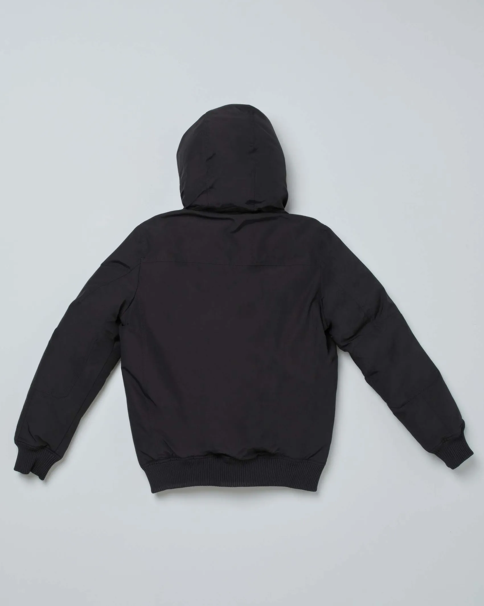 Bomber Polar Woolrich nero in tessut Ramar