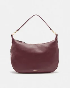 Borsa a spalla Liu Jo Accessories bordeaux in similpelle