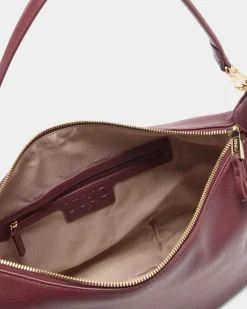 Borsa a spalla Liu Jo Accessories bordeaux in similpelle