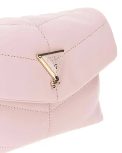 Borsa a tracolla Guess rosa in ecopelle trapuntata