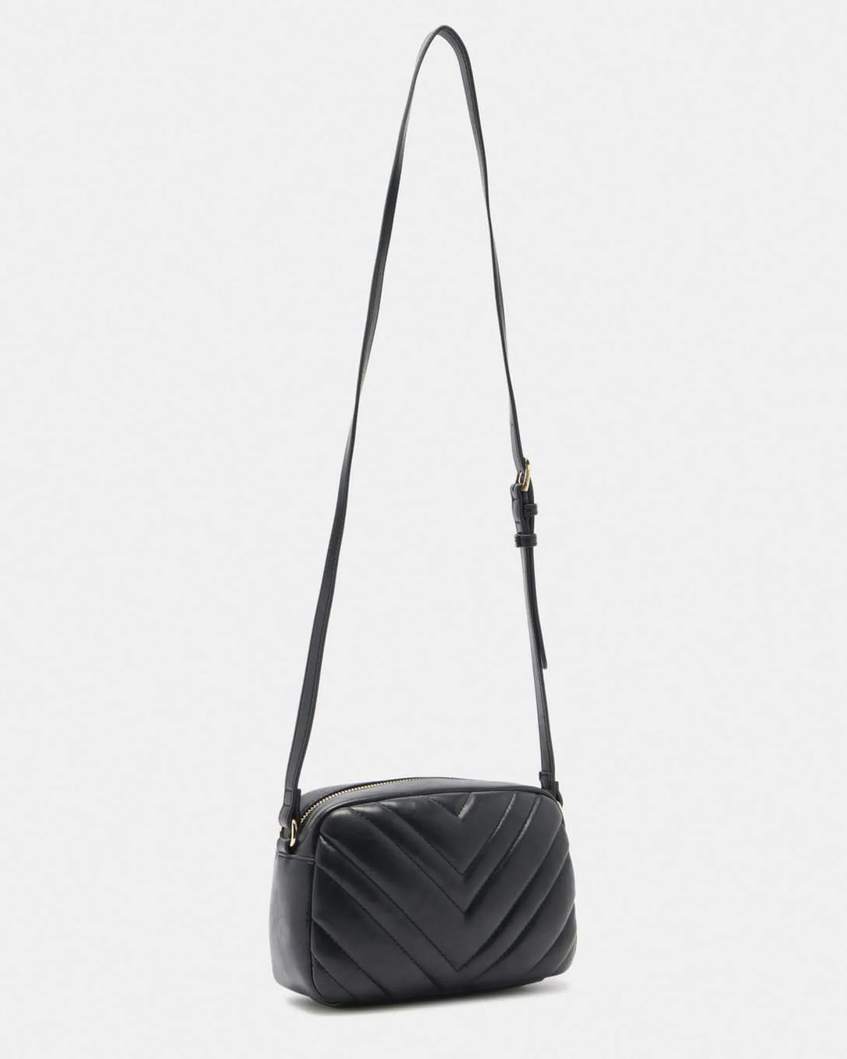 Borsa a tracolla Liu Jo Accessories nera con motivo in rilievo