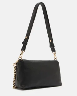 Borsa a tracolla Liu Jo Accessories nera in similpelle martellata