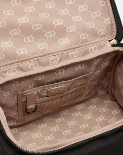 Borsa sportiva Liu Jo Sport nera in nylon con tracolla in rilievo