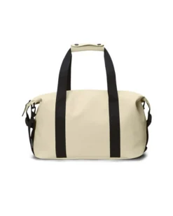 Borsa Weekend small beige con doppio manico e tracolla rimovibile