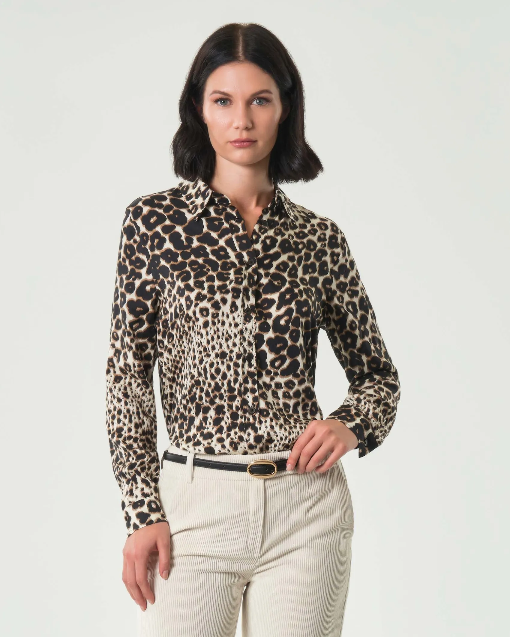Camicia Emme Marella a fantasia animalier