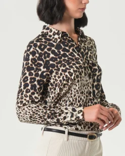 Camicia Emme Marella a fantasia animalier