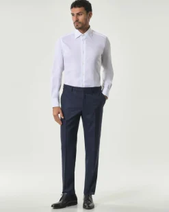 Camicia Pellizzari bianca in cotone stretch