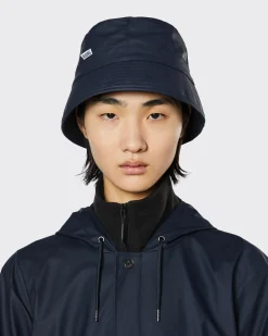Cappello a pescatore da pioggia Bucket hat Rains blu