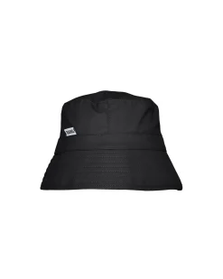 Cappello a pescatore da pioggia Bucket hat nero