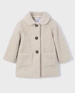 Cappottino Mayoral teddy riccio beige