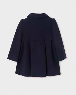 Cappotto Abel&Lula blu in panno di misto lana 12-36 mesi
