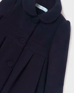 Cappotto Abel&Lula blu in panno di misto lana 12-36 mesi