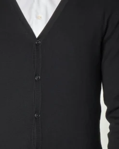 Cardigan Paul Baker nero in viscosa