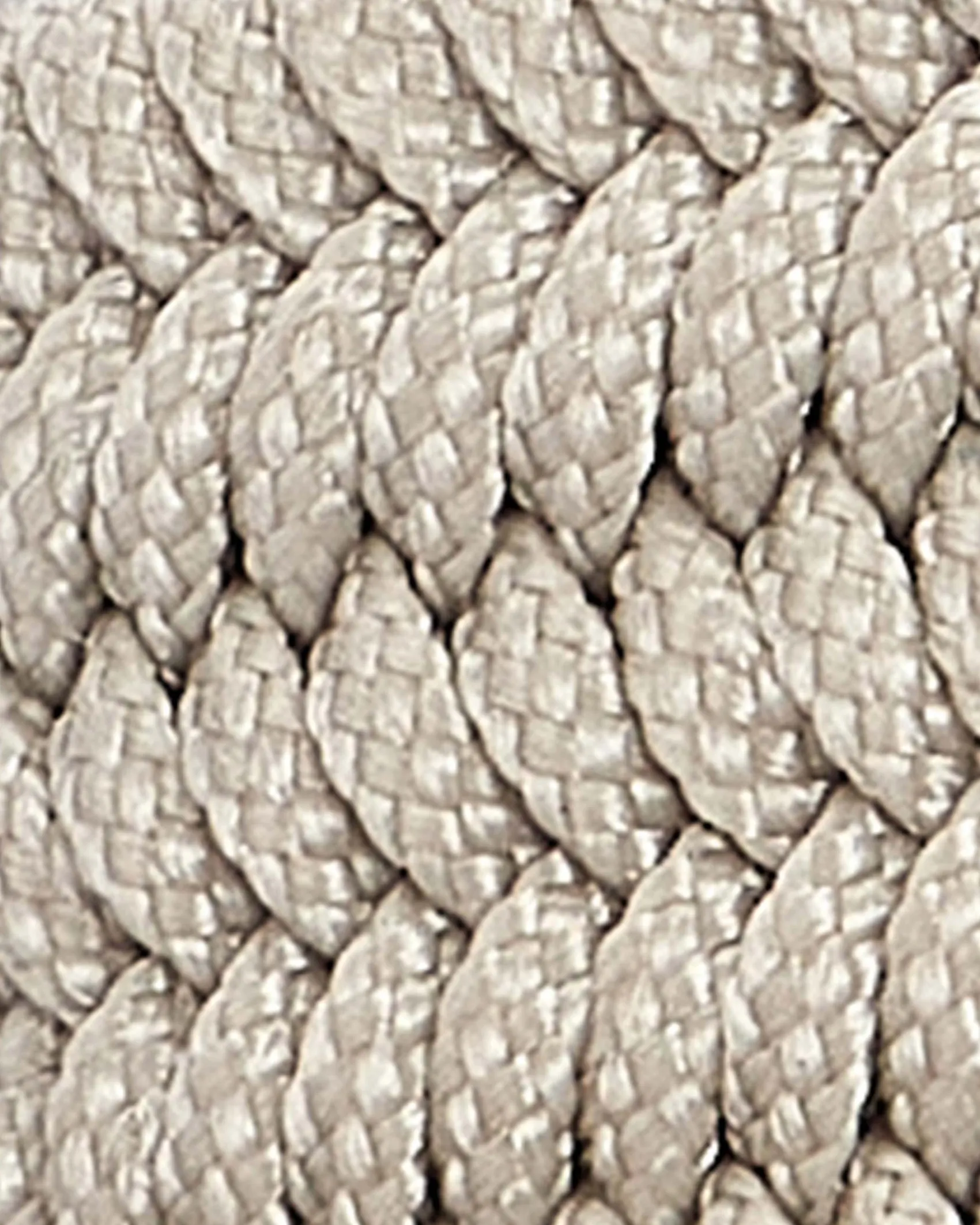 Cintura beige in tessuto elastico intrecciato con fibbia in metallo dorato