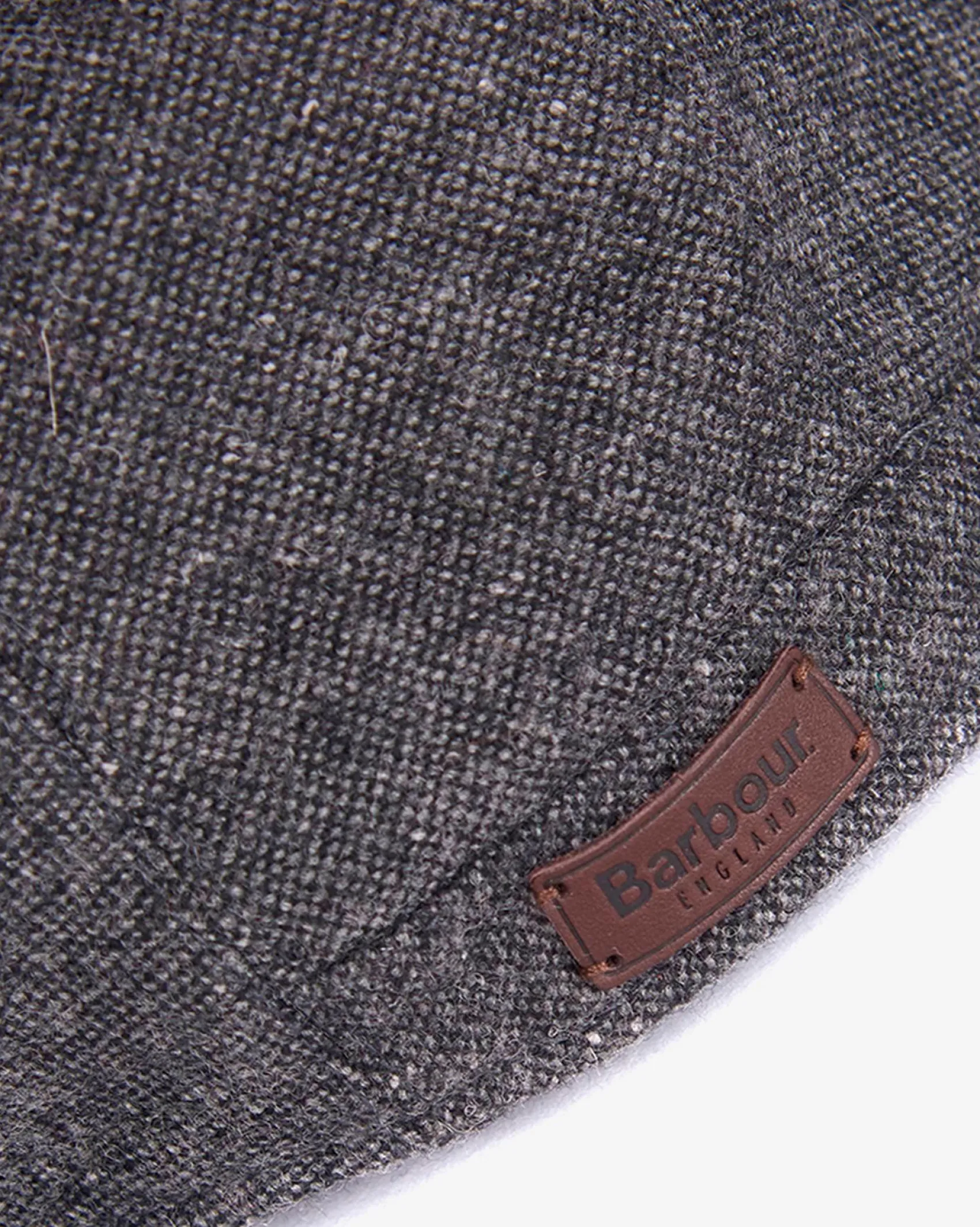 Coppola Barbour in lana con fantasia spinata grigia
