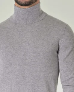Dolcevita Pellizzari grigio in puro cashmere