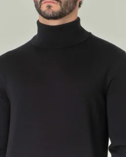 Dolcevita Pellizzari nero in pura lana merino