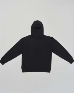 Felpa Dsquared2 nera con cappuccio e mini logo icon