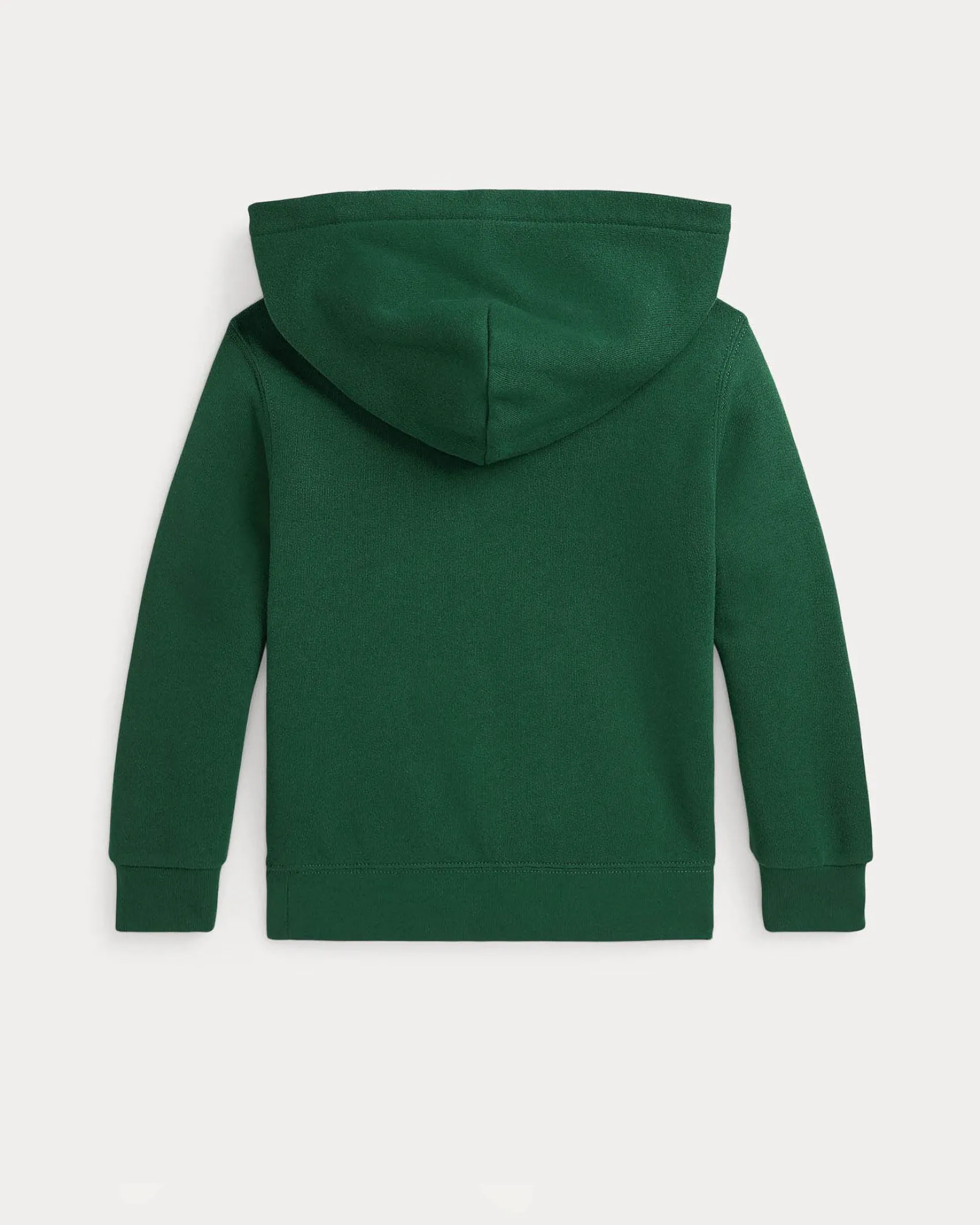 Felpa Ralph Lauren verde in misto cotone con cappuccio