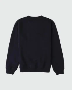 Felpa Roy Roger's blu in puro cotone con taschino jeans