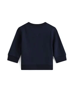 Felpa Tommy Hilfiger blu in cotone stretch
