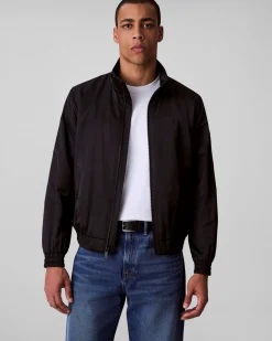 Giubbino sailor Calvin Klein Jeans nero in nylon