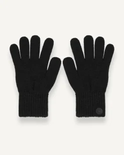 Guanti Colmar Originals neri con logo bollo piccolo applicato